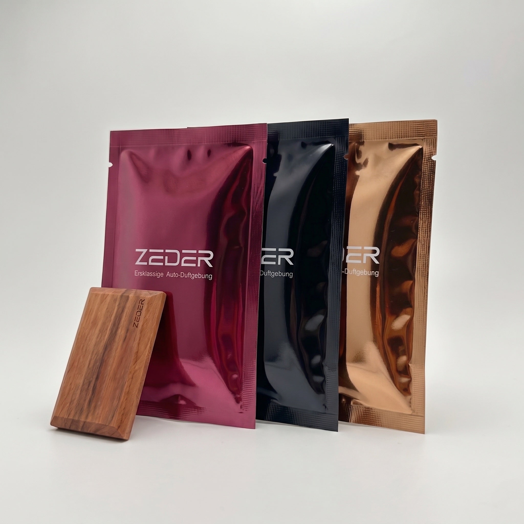 Z1 Trinity 3'lü Set · Masif Ahşap Araç Kokusu | ZEDER – Zeder